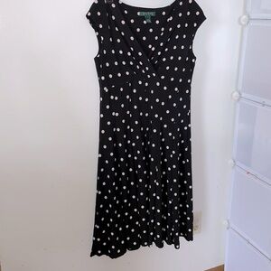 🛍 Ralph Lauren Polka Dot Dress - Size 6